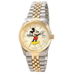Disney Wrist Watch - Mickey Mouse - Two-Tone Hands - Large