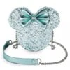 Disney Parks Loungefly CrossbodyBag - Minnie Mouse Icon - Arendelle Aqua -Decorative Accessories Store 78017 1s