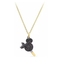 Disney Crislu Necklace - Mickey Mouse Ice Cream Bar