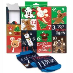 Disney Adult Socks - Yummiest Time Of The Year - 12 Days Of Socks