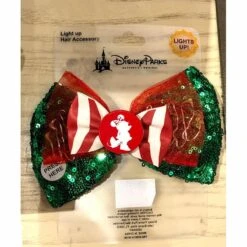 Disney Light-Up Hair Bow - Minnie Mouse Holiday