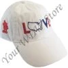 Disney Baseball Cap Hat - Epcot World Showcase - American Pavilion LOVE Mickey -Decorative Accessories Store 79463