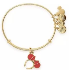 Disney Alex & Ani Bracelet - Minnie Mouse Ear Headband - Red