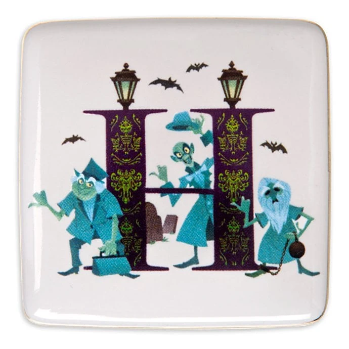 Disney Trinket Box - H Is For Haunted Mansion - ABC Disney Letters 3 Disney Trinket Box - H Is For Haunted Mansion - ABC Disney Letters