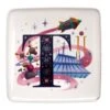 Disney Trinket Box - T Is For Tomorrowland - ABC Disney Letters -Decorative Accessories Store 80375 s1
