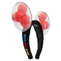 Disney Ear Headband - Mickey Mouse - Best Day Ever - Light Up Red Balloon -Decorative Accessories Store 80822 3