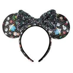 Disney Parks Loungefly Ear Headband - Minnie Mouse - The Nightmare Before Christmas