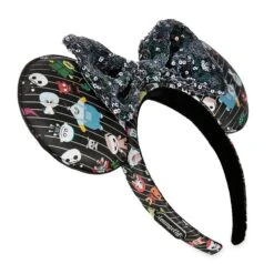Disney Parks Loungefly Ear Headband - Minnie Mouse - The Nightmare Before Christmas -Decorative Accessories Store 82920 3
