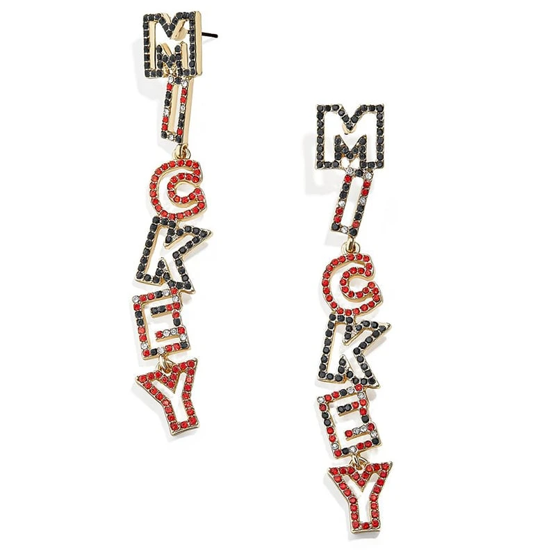 Disney Earrings By BaubleBar - Mickey Mouse Lettering 3 Disney Earrings By BaubleBar - Mickey Mouse Lettering