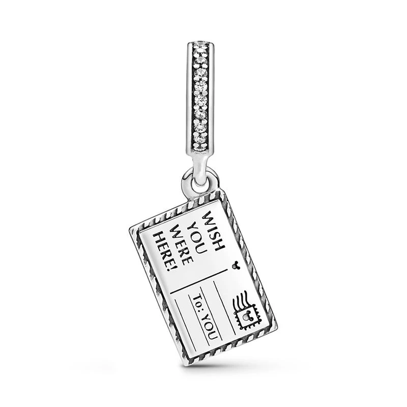 Disney Pandora Dangle Charm - Fantasyland Postcard 4 Disney Pandora Dangle Charm - Fantasyland Postcard - Image 2