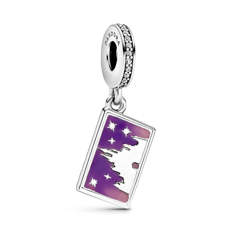 Disney Pandora Dangle Charm - Fantasyland Postcard 3 Disney Pandora Dangle Charm - Fantasyland Postcard