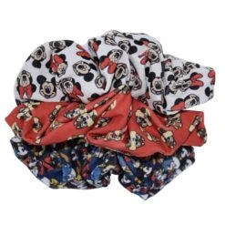 Disney Hair Scrunchie Set - Mickey And Friends
