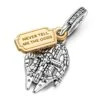 Disney Pandora Charm - Millennium Falcon - Never Tell Me The Odds -Decorative Accessories Store 89276