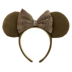 Disney Ears Hat - Minnie Mouse Ear Headband With Bow – Olive