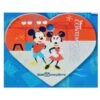 Disney Engraved ID Tag - Disney World 50th Anniversary - Contemporary Resort Mickey Minnie - Heart -Decorative Accessories Store 90547
