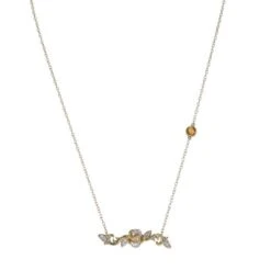 Disney Enchanted Collection Jewelry - Necklace - Beauty And The Beast - Belle - Rose