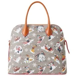Disney Dooney And Bourke - Mickey Mouse And Friends Holiday Dome Satchel -Decorative Accessories Store 90903 2 1