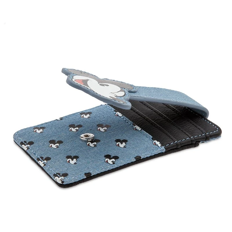 Disney Denim Card Holder Wallet - Mickey Mouse 4 Disney Denim Card Holder Wallet - Mickey Mouse - Image 2