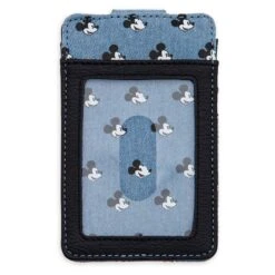 Disney Denim Card Holder Wallet - Mickey Mouse 7 Disney Denim Card Holder Wallet - Mickey Mouse -Decorative Accessories Store 91954 3