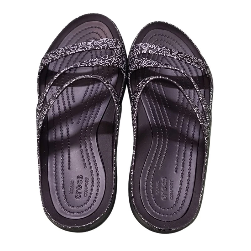 Disney Crocs - Minnie Mouse - Black And Grey - Swiftwater - Size 11 5 Disney Crocs - Minnie Mouse - Black And Grey - Swiftwater - Size 11 - Image 3