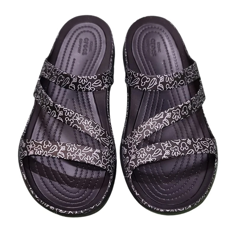 Disney Crocs - Minnie Mouse - Black And Grey - Swiftwater - Size 11 3 Disney Crocs - Minnie Mouse - Black And Grey - Swiftwater - Size 11