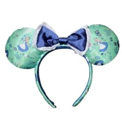 Disney Minnie Ear Headband - Epcot UK Alice In Wonderland