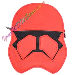 Disney Parks Loungefly Crossbody Bag - Star Wars - Red Sith Trooper