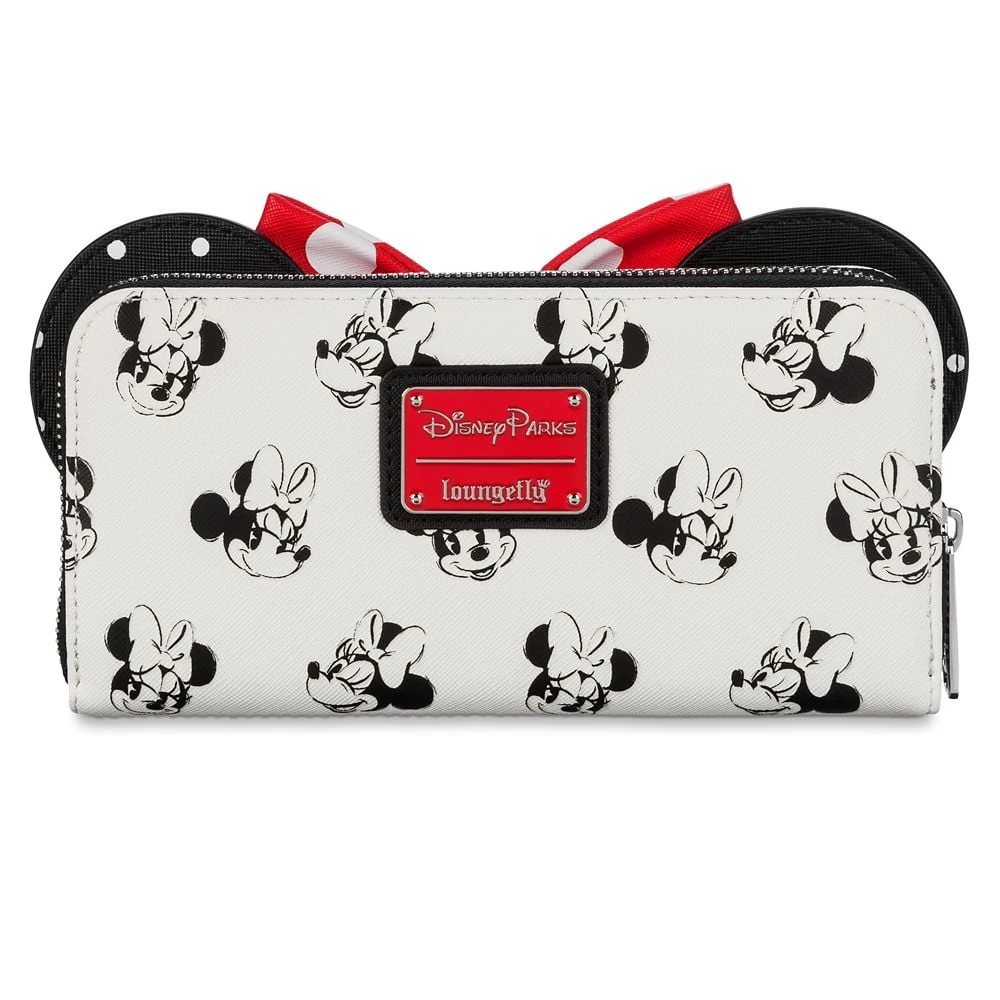 Disney Parks Loungefly Wallet - Minnie Mouse Classic Bow 4 Disney Parks Loungefly Wallet - Minnie Mouse Classic Bow - Image 2