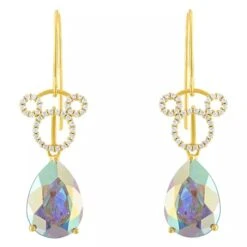 Disney Drop Earrings By Rebecca Hook - Mickey Mouse Icon