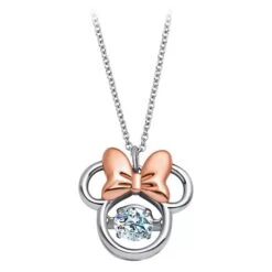 Disney Necklace By CRISLU - Minnie Mouse Icons
