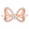 Disney Rose Gold Ring By Rebecca Hook - Minnie Mouse Bow -Decorative Accessories Store 95254