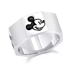 Disney Octagonal Ring For Men - Mickey Mouse