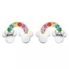 Disney Earrings By CRISLU - Mickey And Minnie W/ Rainbow 1 Disney Earrings By CRISLU - Mickey And Minnie W/ Rainbow -Decorative Accessories Store 95280201