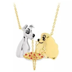 Disney Necklace By CRISLU - Lady And The Tramp