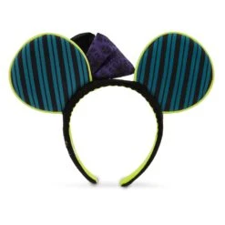 Disney Minnie Ear Headband - The Haunted Mansion Glow In The Dark -Decorative Accessories Store 96622s3