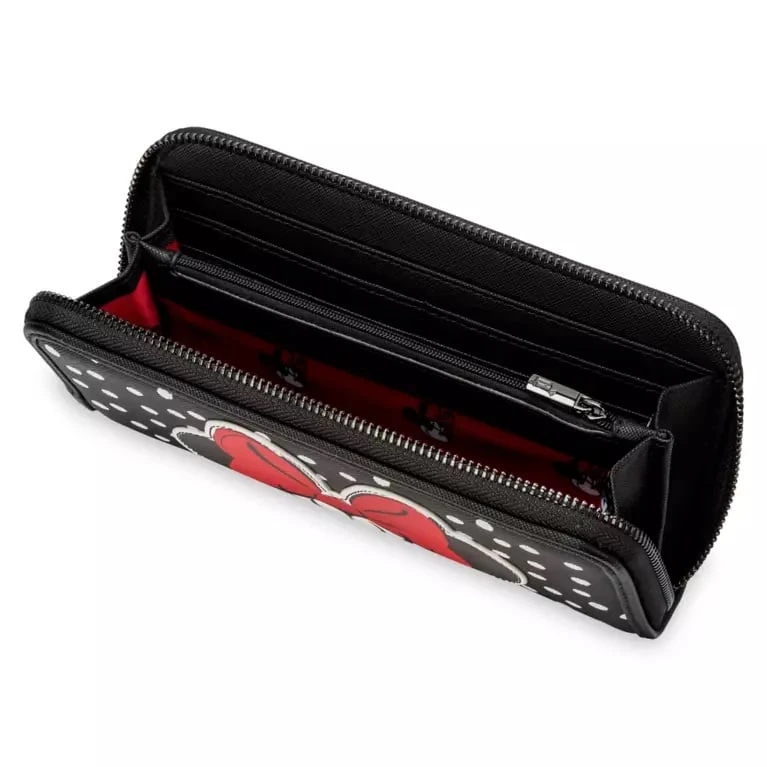 Disney Parks Loungefly Wallet - Minnie Mouse W/ Polka Dots 4 Disney Parks Loungefly Wallet - Minnie Mouse W/ Polka Dots - Image 2