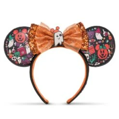 Disney Minnie Ear Headband - Halloween 2022 Mouseketeer Ghost
