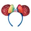 Disney Minnie Ear Headband - EPCOT 40th Anniversary Sequin -Decorative Accessories Store 97148s1