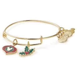 Disney Alex And Ani Bracelet - 2022 Christmas Mickey Ornament And Holly 11 Disney Alex And Ani Bracelet - 2022 Christmas Mickey Ornament And Holly -Decorative Accessories Store 97161s3
