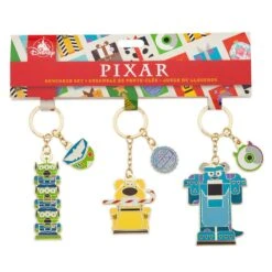 Disney Keychain Set - Pixar Holiday 2022