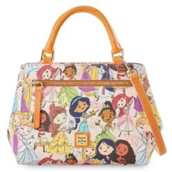 Disney Dooney & Bourke Bag - Disney Princesses - Small Zip Satchel Bag