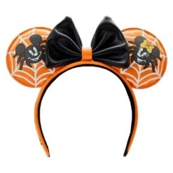 Disney Loungefly Stitch Shoppe Ear Headband - Mickey & Minnie Mouse Spider Glow Ear Headband