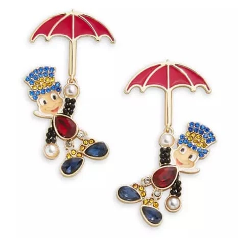 Disney Earrings By BaubleBar - Pinocchio - Jiminy Cricket 3 Disney Earrings By BaubleBar - Pinocchio - Jiminy Cricket
