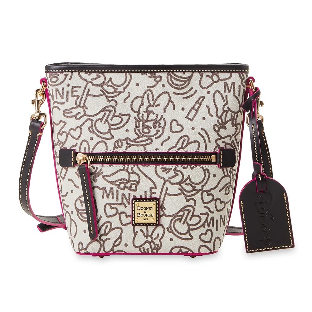 Disney Dooney & Bourke Bag - Minnie Mouse Line Art - Small Zip Sac 3 Disney Dooney & Bourke Bag - Minnie Mouse Line Art - Small Zip Sac