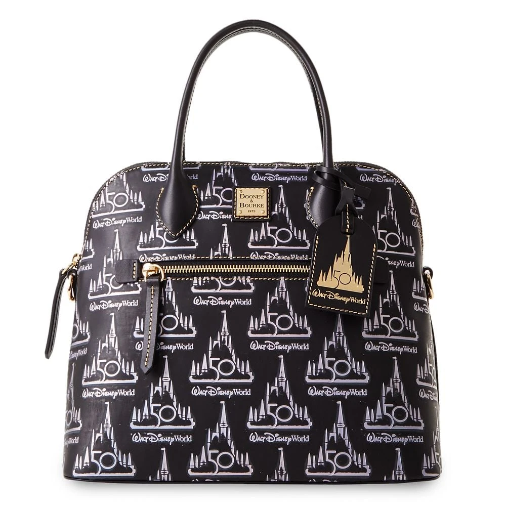 Disney Dooney & Bourke Bag - Walt Disney World 50th Anniversary - Leather Satchel 3 Disney Dooney & Bourke Bag - Walt Disney World 50th Anniversary - Leather Satchel
