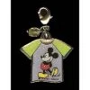 Disney Dangle Charm - MICKEY PURPLE GLITTER SHIRT -Decorative Accessories Store charmmickeyshirtgreen