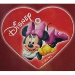 Disney Engraved ID Tag - Minnie Mouse - Heart