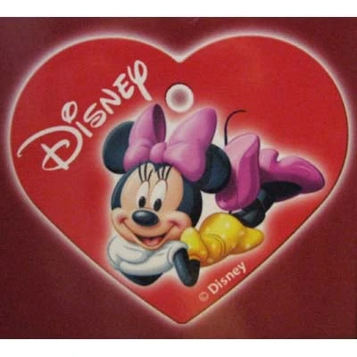 Disney Engraved ID Tag - Minnie Mouse - Heart 3 Disney Engraved ID Tag - Minnie Mouse - Heart
