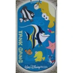 Disney Engraved ID Tag - Finding Nemo - Tank Gang