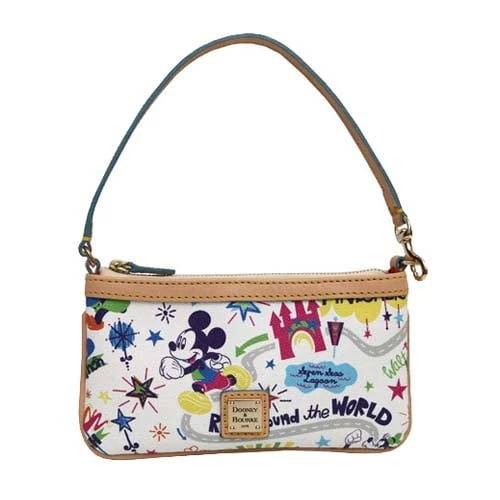Disney Dooney & Bourke Bag - WDW Marathon 2014 - Wristlet 3 Disney Dooney & Bourke Bag - WDW Marathon 2014 - Wristlet